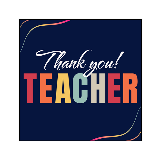 Thank You Teacher Poster