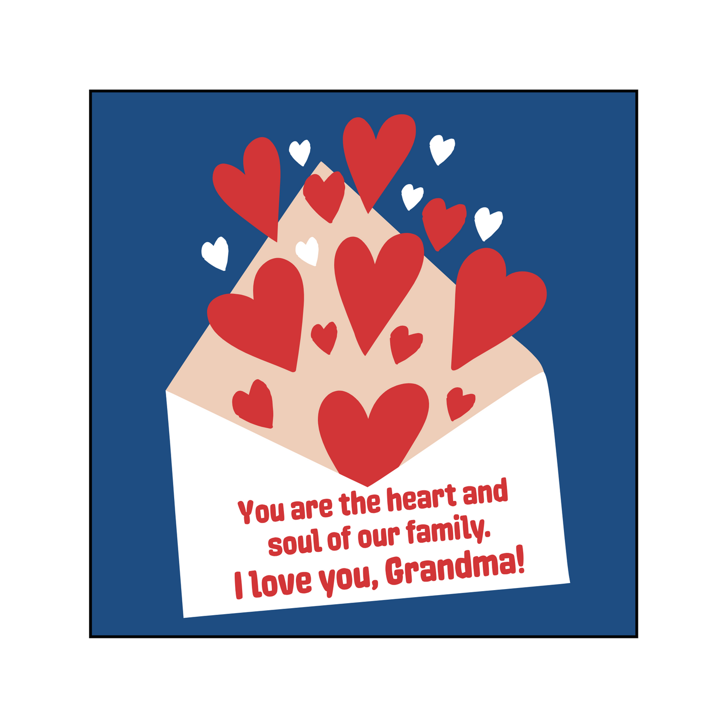 Love You Grandma Poster