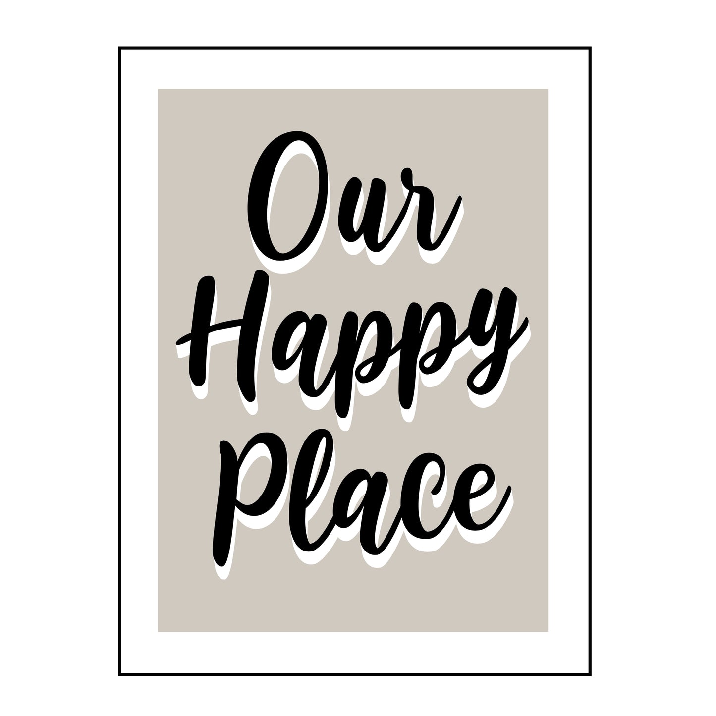 Our Happy Place Poster