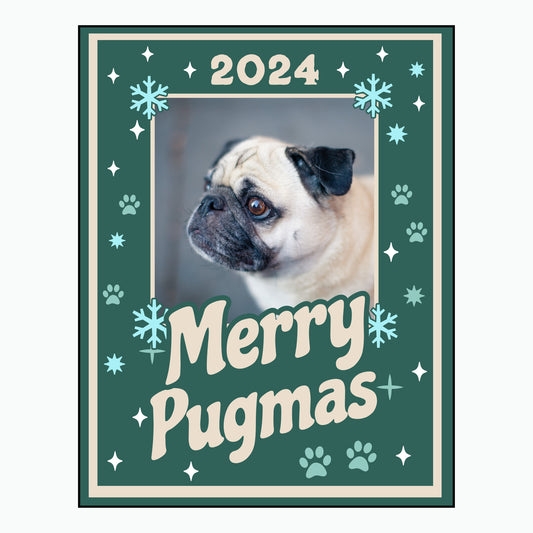 Merry Pugmas Poster