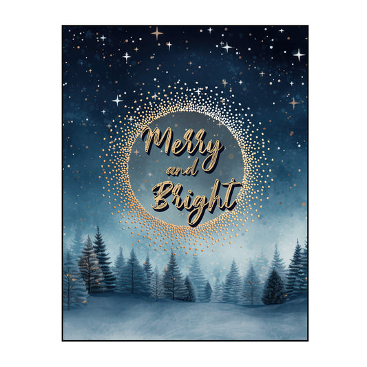 Merry & Bright Poster