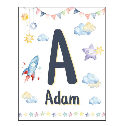 Baby Boy Name Poster