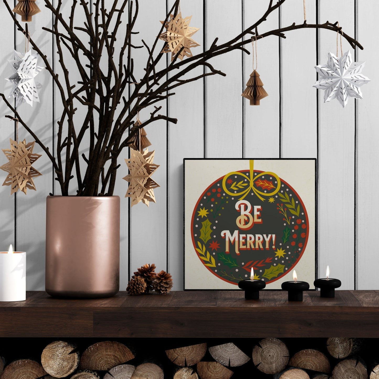 Be Merry Poster