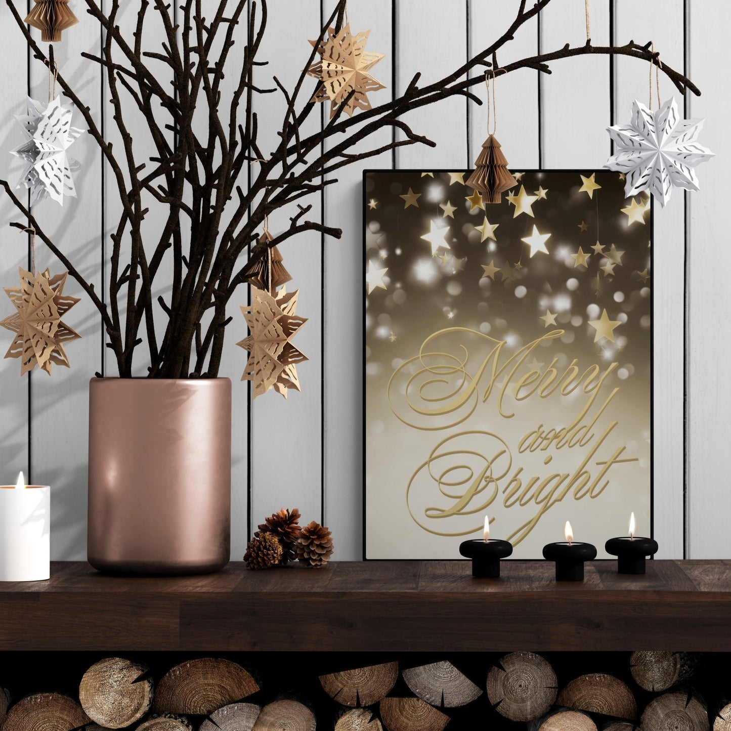 Merry and Bright Poster